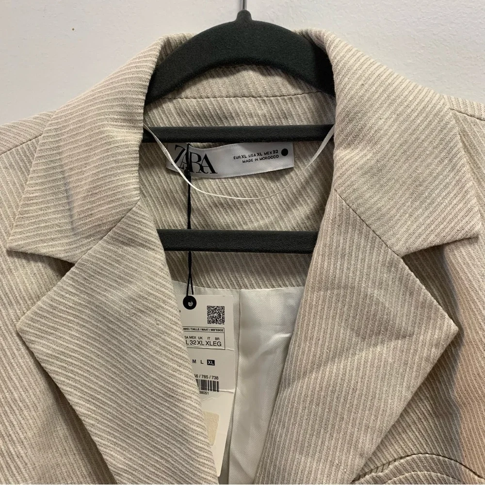 Zara SET Short Blazer & Pants Bloggers’ Favorite Rare‎ Find Size XL